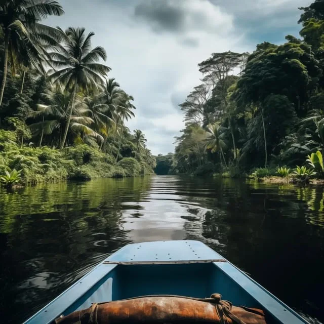 Puerto Lim&oacute;n: Tortuguero Canals Boat & Maratopia Garden Tour